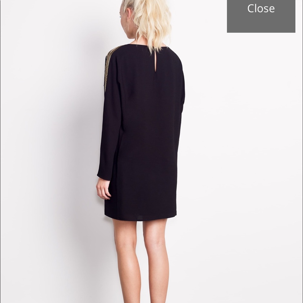ALI & JAY black midi dress